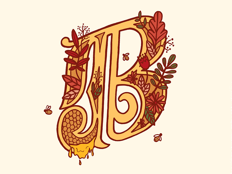 36 Days of Type - B texture hand lettering lettering calligraphy b letter 36 days of type