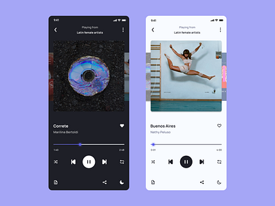 UI Marathon #12 - Music Player