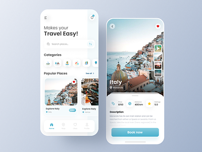 Travel App Concept