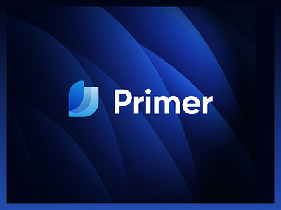 Primer - Logo & Icon blue logo branding design logo logo design logo design concept software icon design software logo vector web web app logo