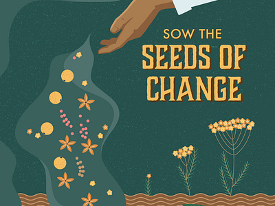 Sow the Seeds Recruiting Poster