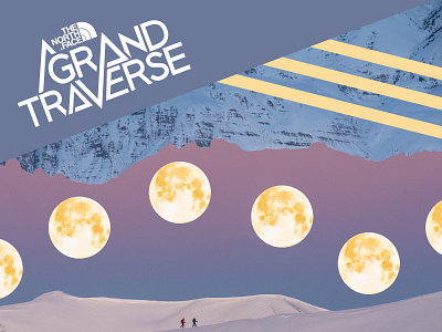 Grand Traverse Ad butte colorado crested butte grand gunnison moon mountaineer mountaineering mountains nordic race retro ski skiing sunrise traverse uphill
