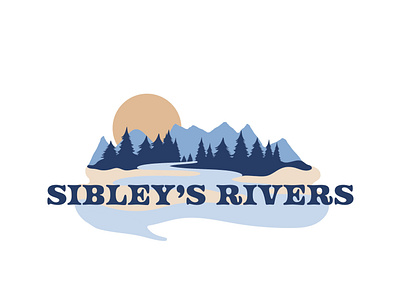 Sibley's Rivers Logo activism almont blog colorado crested butte design environment gunnison illustration logo mountain river sibley speech trees