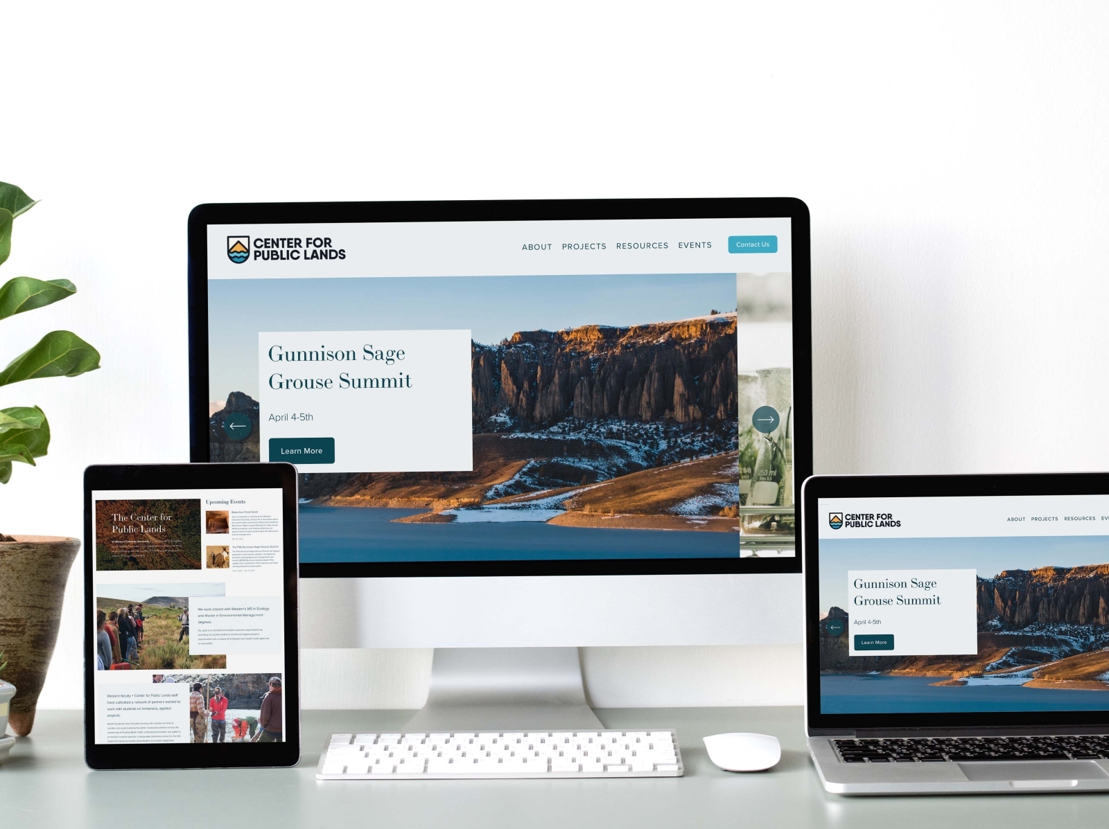 Center for Public Lands Website by MargMorg Studio on Dribbble