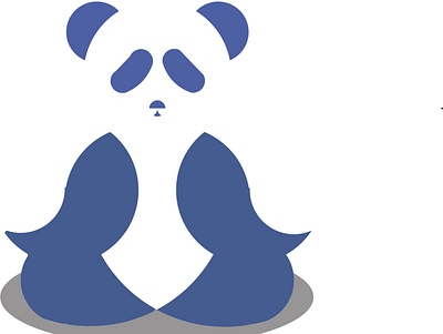 mediating panda illustration