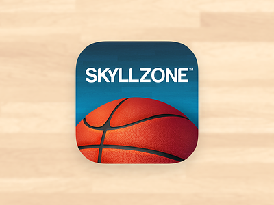 Skyllzone Basketball iOS App Icon app basketball fantasy icon ios ios7 sports team