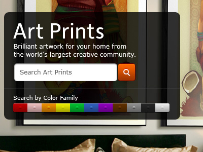 Search By Color art bar buttons color conceptual