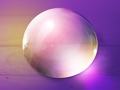 Bubble Practice bubble gloss liquid photoshop purple reflection refraction shiny sphere wood