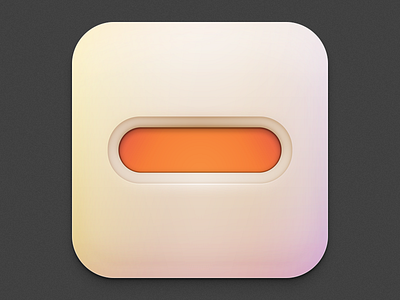 Minus ambient bezel gradation gradient lighting minus orange soft