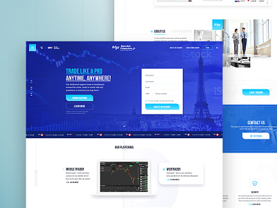 Finance website W.I.P