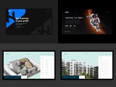 Top 4: 2018 2018 blue clean design flat ui web webdesign website