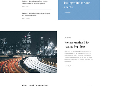 Berkshire Investments Digital Experience - Web Design by Ruslan ...