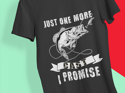 Just One More Cast Fishing T-shirt