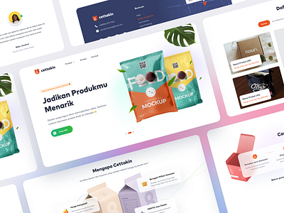 Cettakin Landing Page