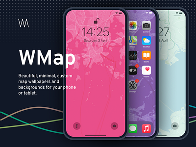 WMap – Map wallpapers & backgrounds