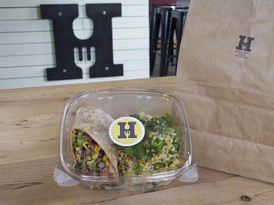 Homespun Kitchen branding cafe logo packaging restaurant