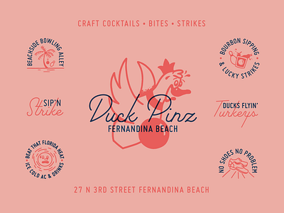 Duck Pinz Fernandina bar bourbon bowling cocktail duck florida