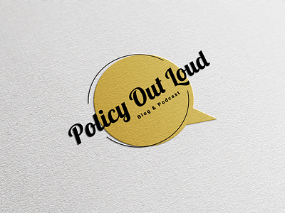 Policy Out Loud Blog & Podcast - Brand Design brand design branding graphic design instagram logo logo design podcast
