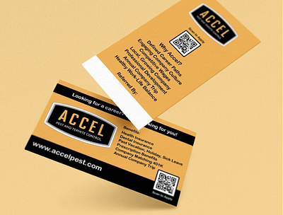 Accel - Business Card Design business card graphic design print print design