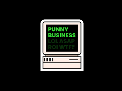 Punny Business art business humor iconography illustration punny business tech vector