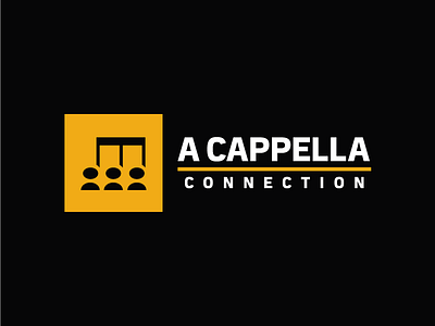 A Cappella Connection branding logo startup