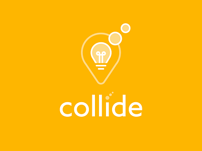 Collide Logo app branding logo startup typography web app