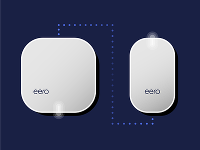 Eero art brand branding illustration router startup tech technology vector wifi