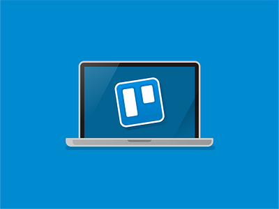 Trello app art brand branding design icon iconography illustration trello vector