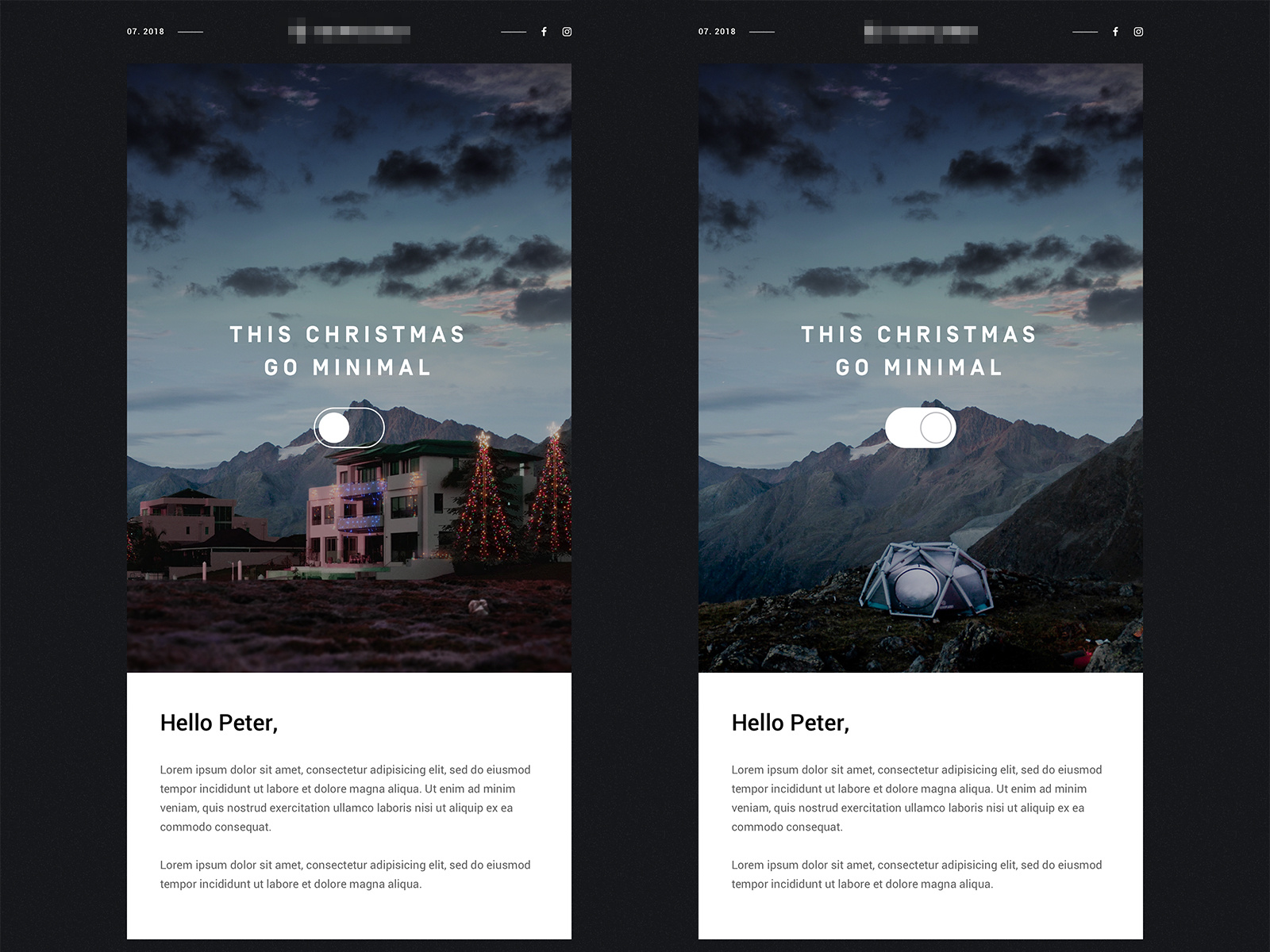 Newsletter Hero Idea By Peter Polgar On Dribbble