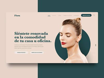 Fiora web design