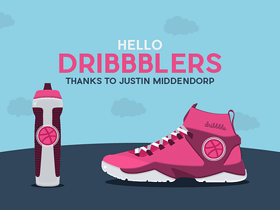 First Shot On Dribbble