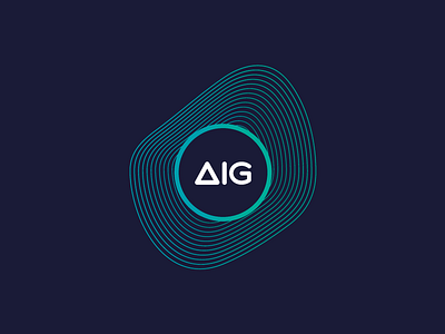 AIG Technology brand draw graphic design icon illustration inspiration logo phone technology vector wordmark