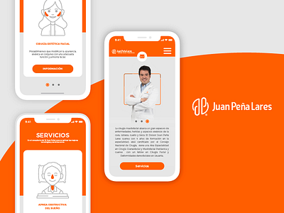 Juan Peña Lares Web Design dent design interface iphone iu landing layout operation ux web web deisgn website