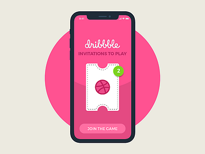 Dribbble Invite x2