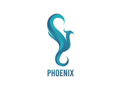 Pheonix branding design flat graphic design icon logo minimal sphere vector web