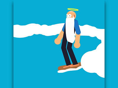 And they named him "Surfer Jesus" aftereffects animation design illustrator motion photoshop vector