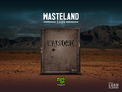 Wasteland Cabs - Warlord app branding design gui illustration logo plugin ui ux vst