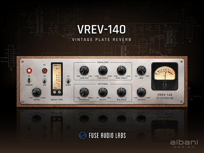 Fuse Audio Labs - VREV-140 Vintage Plate Reverb