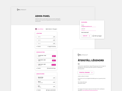 MakerSpace: Admin Panel admin app booking cms dashboard design schedule ui web webapp