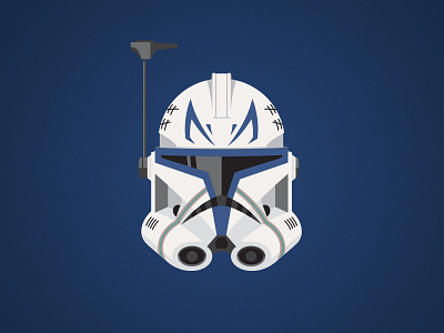 clone trooper helmet vector