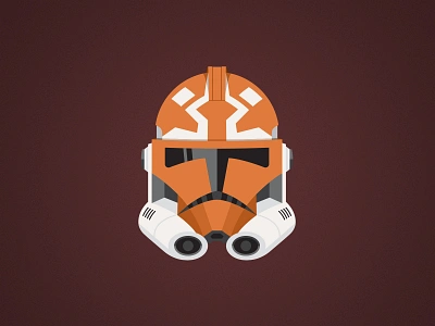 332nd Clone Division Illustration ahsoka ahsoka tano character clone clone trooper clone wars design disney illustration logo lucasfilm star wars trooper vector