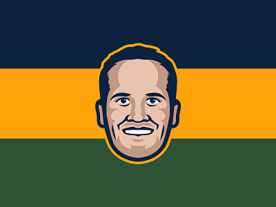 Bojan Bogdanović - Jazz Roster Illustrations athletics basketball bogdanovic design illustration jazz logo nba player roster sports utah utah jazz vector