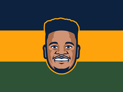 Juwan Morgan - Jazz Roster Illustrations