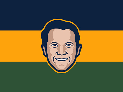 Quin Snyder - Jazz Roster Illustrations athletics basketball coach design illustration jazz logo nba player roster sports utah utah jazz vector