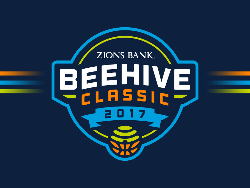 Beehive Classic banner basketball beehive classic college hoops logo ncaa utah