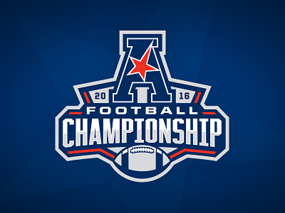 American Athletic Conference Football Championship american athletics championship college football logo ncaa sports