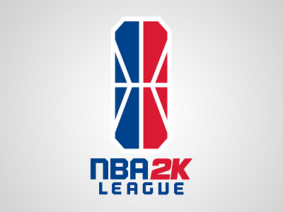 NBA2K League 2k basketball esports gaming league logo nba