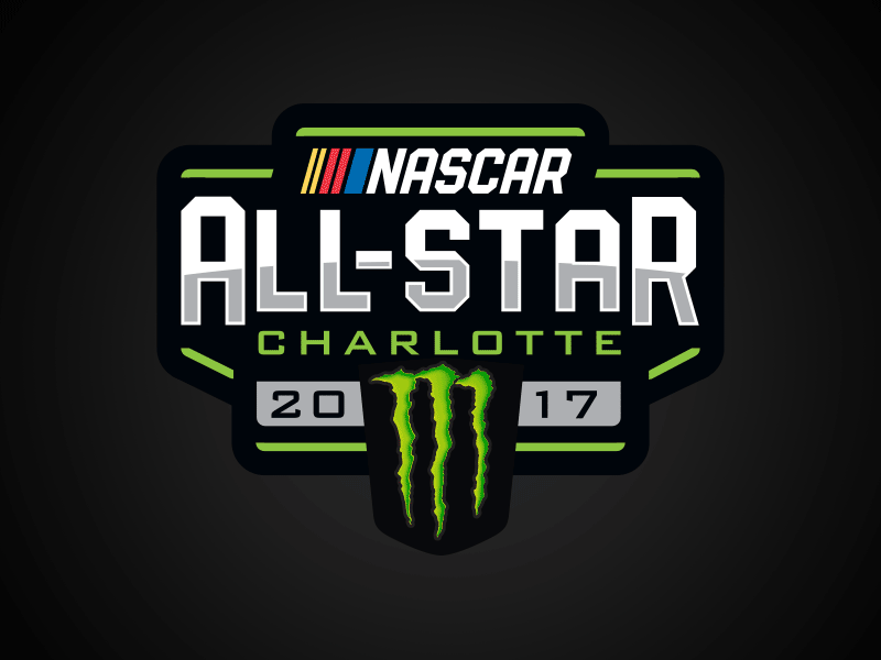 NASCAR logos all-star badge car green lettering logo nascar racing speed sports