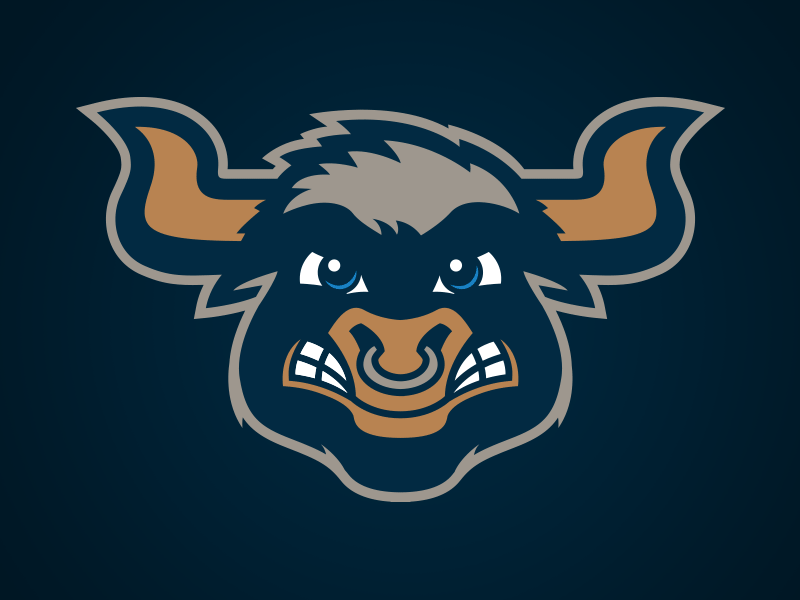 Utah State–Big Blue Mascot Marks aggies basketball blue bull football mascot sports utah utah state