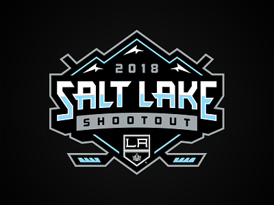 Salt Lake Shootout athletics canucks hockey ice kings logo mountains nhl salt lake shootout